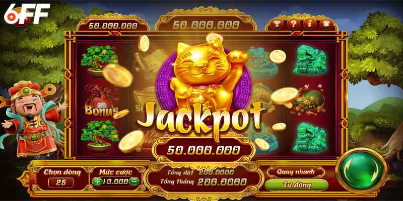 Cách tham gia chinh phục game Thần Tài quay hũ 6FF