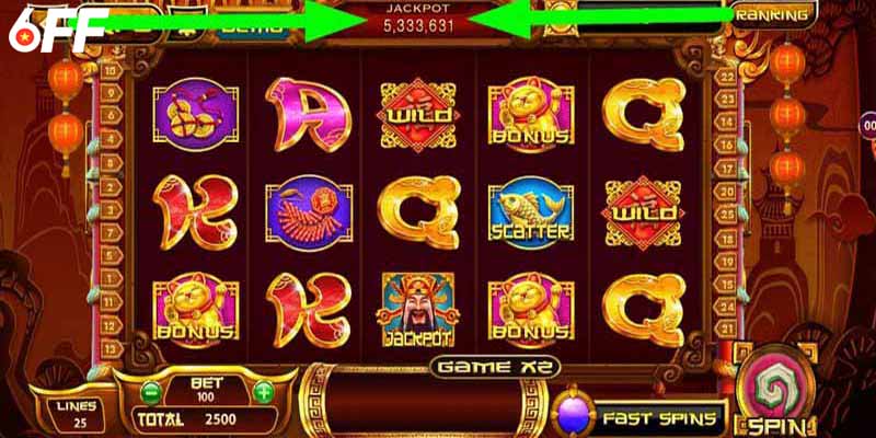 Một vài thông tin về game slot nổ hũ Thần Tài 6FF